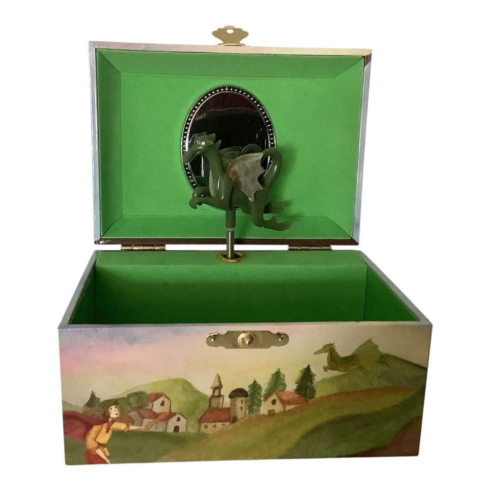 Enchantmints Playful Dragon Musical Jewelry Box MA2002 The Sorcerer’s Apprentice